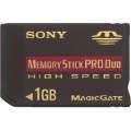 Sony Memory Stick PRO Duo (High Speed) 1GB (MSX-M1GNX)